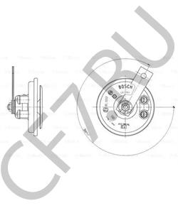 61743700 Звуковой сигнал MOTO GUZZI в городе Ростов-на-Дону