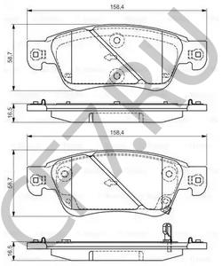 D1060JK00B Колодки тормозные дисковые NISSAN в городе Ростов-на-Дону