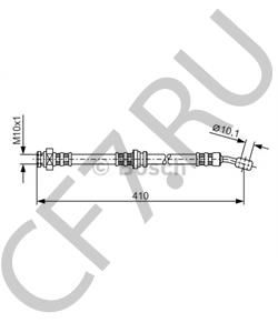 5158060G00 Тормозной шланг MARUTI в городе Ростов-на-Дону