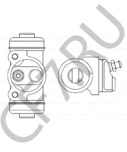 8-94233-500-2 Колесный тормозной цилиндр ISUZU в городе Ростов-на-Дону