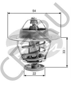 4294280 Термостат, охлаждающая жидкость ISUZU в городе Ростов-на-Дону