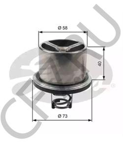 169268 Термостат, охлаждающая жидкость CUMMINS в городе Ростов-на-Дону