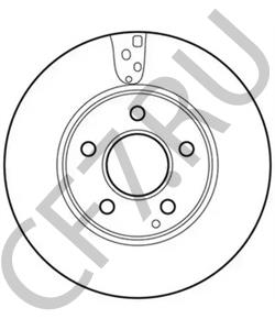 GV7D33251 Тормозной диск MAZDA (FAW) в городе Ростов-на-Дону