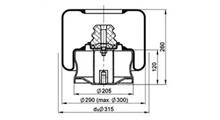 MERCEDES-BENZ Кожух пневматической рессоры