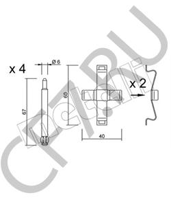 217831 Комплектующие, колодки дискового тормоза VOLVO в городе Ростов-на-Дону