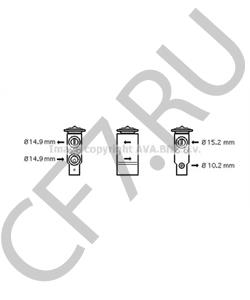 25515103 Расширительный клапан, кондиционер KRAMER в городе Ростов-на-Дону