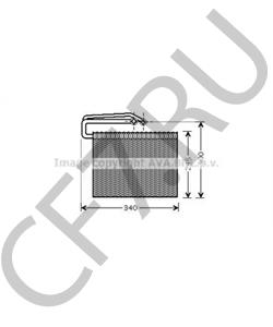 93172073 Испаритель, кондиционер CHEVROLET в городе Ростов-на-Дону