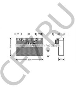 90541595 Испаритель, кондиционер CHEVROLET в городе Ростов-на-Дону