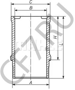 CH523020001 Гильза цилиндра FEDERAL в городе Ростов-на-Дону