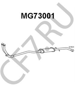 WCD033500EVA Предглушитель выхлопных газов MG в городе Ростов-на-Дону