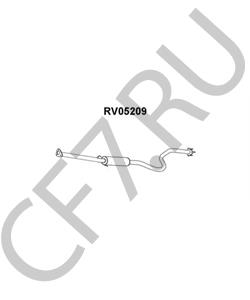 WCE033489EVA Предглушитель выхлопных газов MG в городе Ростов-на-Дону