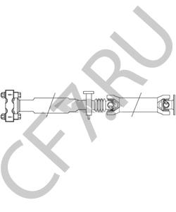 A9064103616 Карданный вал, главная передача MERCEDES-BENZ в городе Ростов-на-Дону