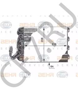 000 830 56 58 Испаритель, кондиционер MERCEDES-BENZ в городе Ростов-на-Дону