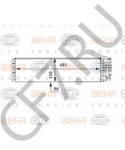 000 830 46 58 Испаритель, кондиционер MERCEDES-BENZ в городе Ростов-на-Дону