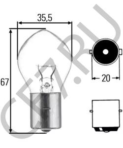 511156 Лампа накаливания, фара рабочего освещения PAUS в городе Ростов-на-Дону