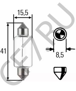 511153 Лампа накаливания, фонарь указателя поворота PAUS в городе Ростов-на-Дону