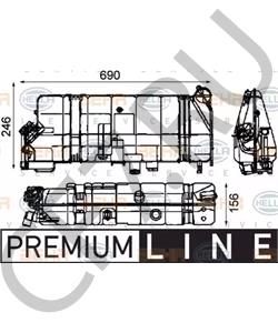 629 500 08 49 Компенсационный бак, охлаждающая жидкость MERCEDES-BENZ в городе Ростов-на-Дону