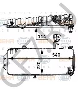 000 500 15 49 Компенсационный бак, охлаждающая жидкость MERCEDES-BENZ в городе Ростов-на-Дону