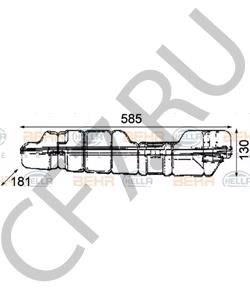 A 620 500 01 49 Компенсационный бак, охлаждающая жидкость MERCEDES-BENZ в городе Ростов-на-Дону