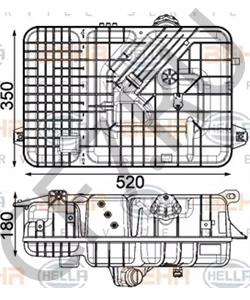 A 960 501 43 03 Компенсационный бак, охлаждающая жидкость MERCEDES-BENZ в городе Ростов-на-Дону