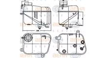 MERCEDES-BENZ Компенсационный бак, охлаждающая жидкость