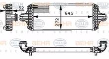 MERCEDES-BENZ Интеркулер