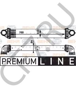A 169 500 09 00 Интеркулер MERCEDES-BENZ в городе Ростов-на-Дону