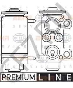 9 182 512 Расширительный клапан, кондиционер BMW в городе Ростов-на-Дону